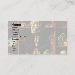 Jewels Cabinet By Johann Georg Hainz (Best Quality Business Card
