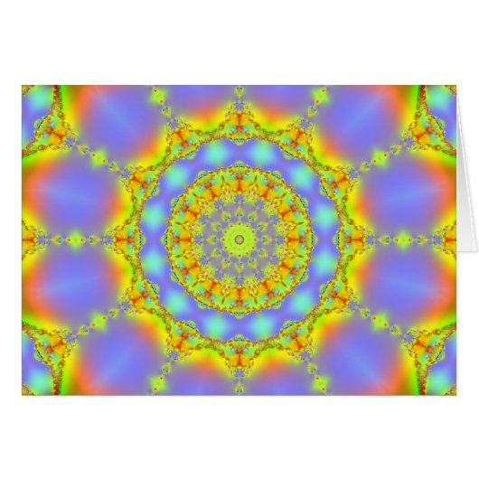 Jewels Fractal Kaleidoscope (Front Horizontal)
