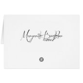 Jewels Hearts Card (Blank) (Back Horizontal)