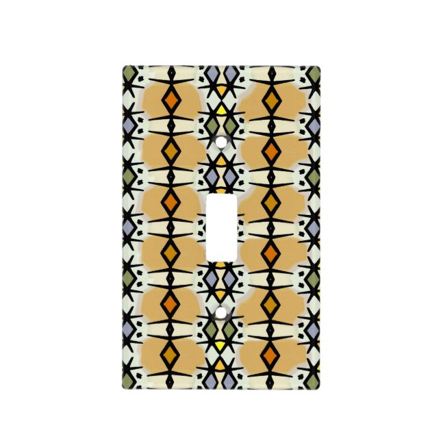 Jewels of the Congo - light switch cover (Front)