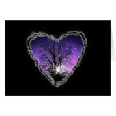 Jewels of the Sky Valentine Romance Love Card (Front Horizontal)