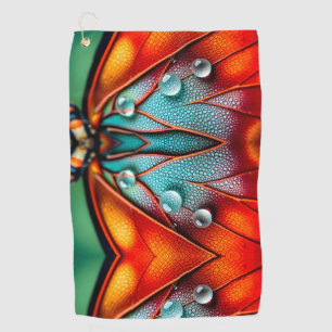 Jewels on a Fiery Wing Golf Towel