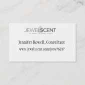 JewelScent Business Card (Back)
