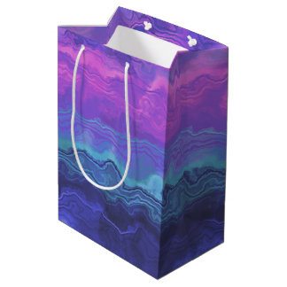 jeweltone agate ombre : medium gift bag