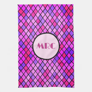 Jeweltone Diamonds Kitchen Towel