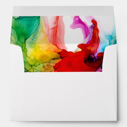 Jeweltone Prism _ Watercolor Envelope