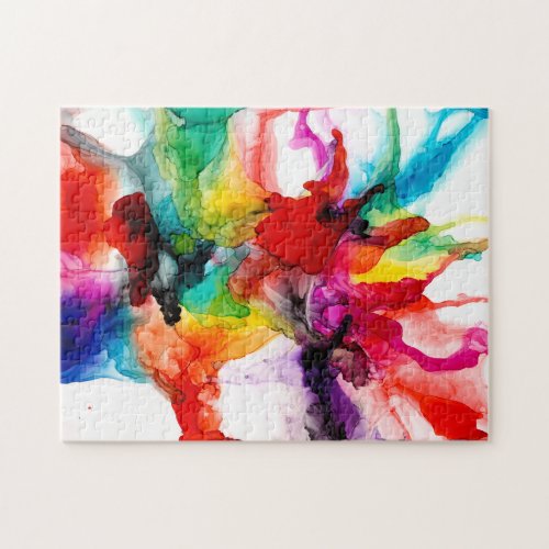 Jeweltone Prism _ Watercolor Jigsaw Puzzle