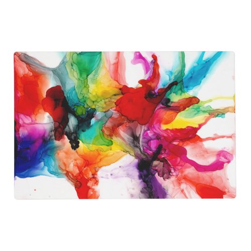 Jeweltone Prism _ Watercolor Placemat