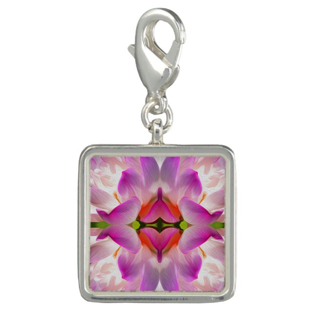 JEWERLY - Purple Flower  - Charm (Front)