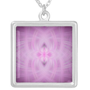 JEWERLY - Violet  - Silver Plated Necklace
