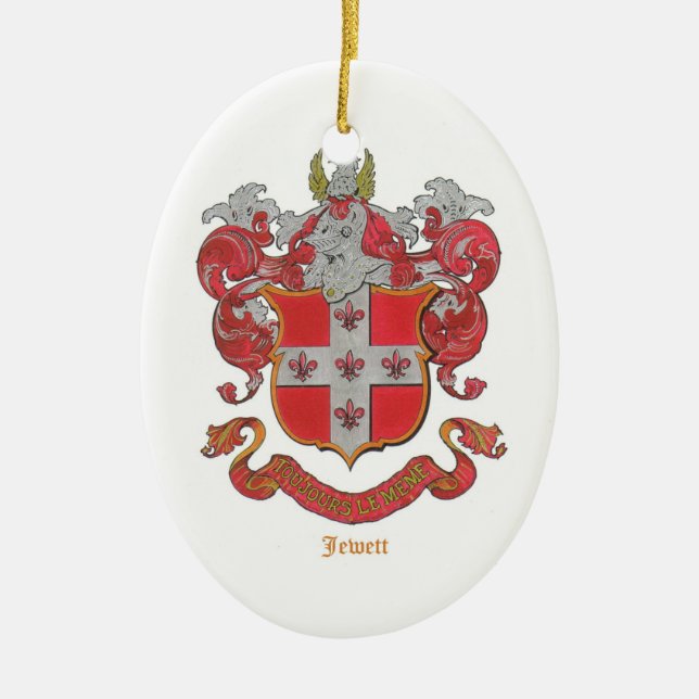 Jewett Crest Ornament (Front)