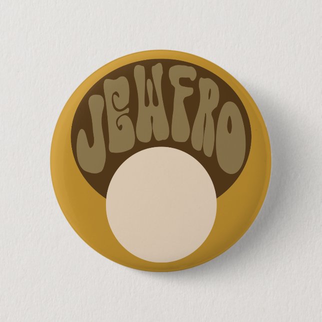 Jewfro Button (Front)