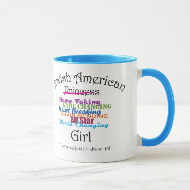Jewish American Girl Mug (Right)