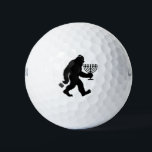 Jewish Bigfoot Hanukkah Chanukah Humor Hilarious  Golf Balls<br><div class="desc">Jewish Bigfoot Hanukkah Chanukah Humor Hilarious Menorah Dreidel</div>