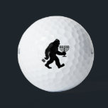 Jewish Bigfoot Hanukkah Chanukah Humor Hilarious  Golf Balls<br><div class="desc">Jewish Bigfoot Hanukkah Chanukah Humor Hilarious Menorah Dreidel</div>
