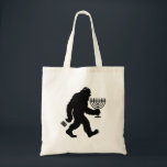 Jewish Bigfoot Hanukkah Chanukah Humor Hilarious  Tote Bag<br><div class="desc">Jewish Bigfoot Hanukkah Chanukah Humor Hilarious Menorah Dreidel</div>