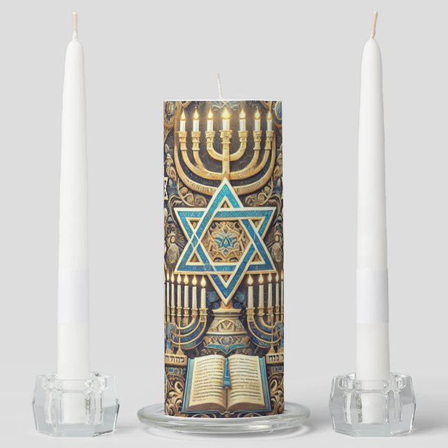 Jewish candle set (Front)
