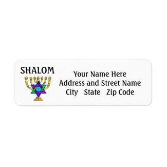 Jewish Holidays Greetings and Labels