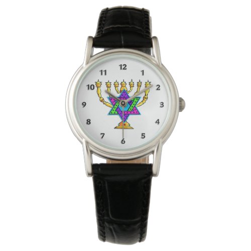 Jewish Candlesticks Watch