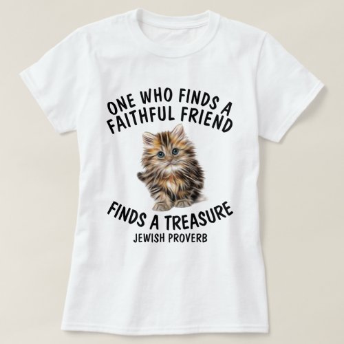 Jewish Cat T_shirts Faithful friend Tees