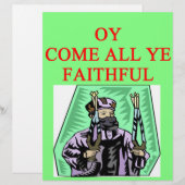 jewish channukah carol (Front/Back)