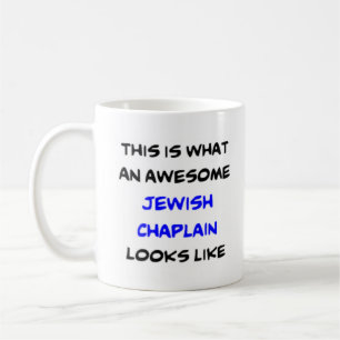 jewish chaplain, awesome coffee mug