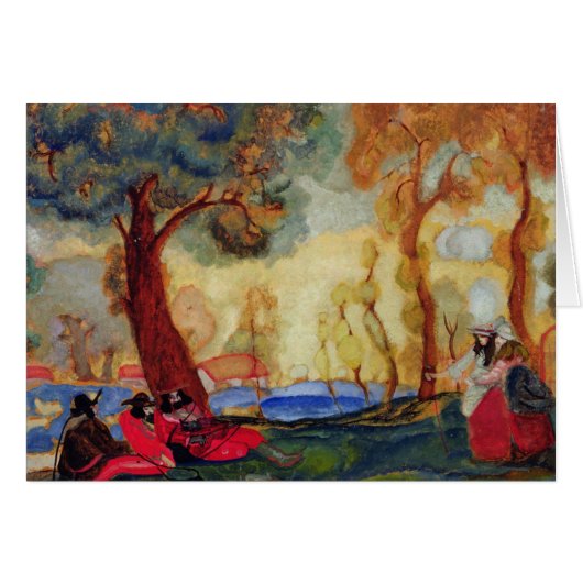 Jewish Comedians Resting, 1910s (Front Horizontal)