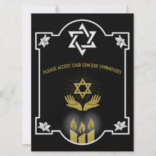 Jewish Condolence Funeral Message