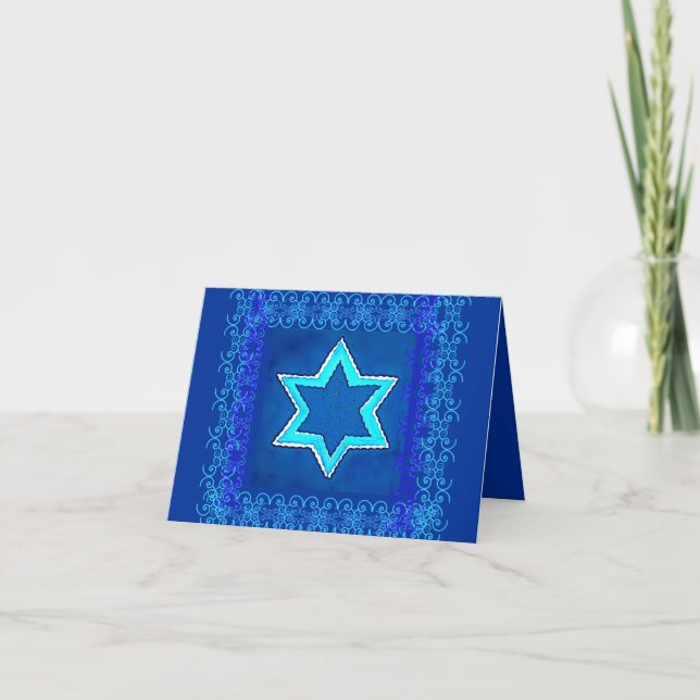 Jewish Condolence Thank You Card (Front)