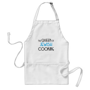 jewish cooking queen adult apron