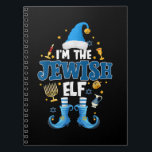 Jewish Elf Funny Hanukkah Gifts Chanukah Cute ELF Notebook<br><div class="desc">This is a great gift for your family,  friends during Hanukkah holiday. They will be happy to receive this gift from you during Hanukkah holiday.</div>
