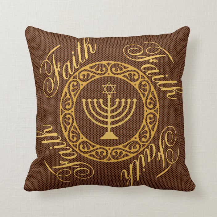 Jewish Faith Throw Pillow | Zazzle.com