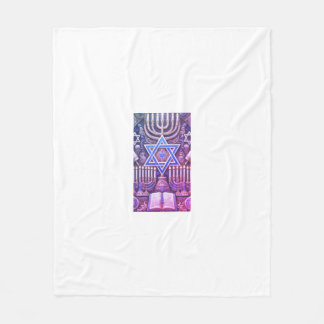 Jewish fleece blanket