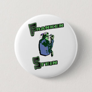 Jewish Franken Stein Button