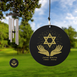 Jewish Funeral Sympathy Gift Wind Chime