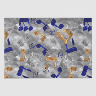 Jewish-Hammered-Dreidel-Letters-Tissue Paper