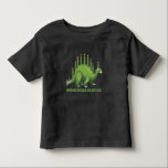 Jewish Hanukkah Dinosaur Menorah Jew Dino Fans Toddler T-shirt<br><div class="desc">Cute Jewish Christmas Gift for Hanukkah. An Awesome funny Dinosaur Stegosaurus Menorah Gift.</div>