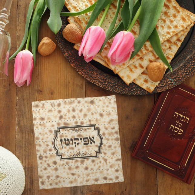 Jewish Holiday Passover Matzah Afikoman Cover Cloth Napkin (Creator Uploaded)