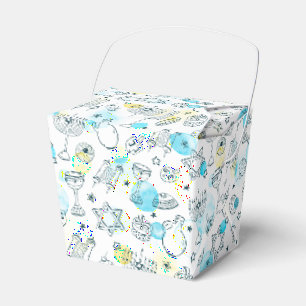 Jewish Holidays Favor Boxes - Take-Out Box - Party