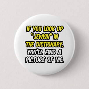 Jewish In Dictionary...My Picture Button