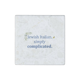 Jewish Italian. Simply Complicated Stone Tile