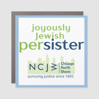 Jewish Joy "Persister" t-shirt Car Magnet