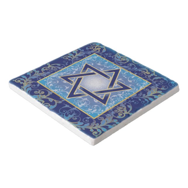 Jewish Judaica Star of David Trivet (Corner)