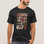 Jewish Light Latkes Gelt Hanukkah Chanukah Christm T-Shirt<br><div class="desc">Jewish Light Latkes Gelt Hanukkah Chanukah Christmas Groovy Premium</div>