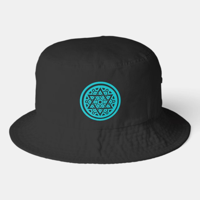 Jewish luck And Prosperity Gift Bucket Hat (Front)