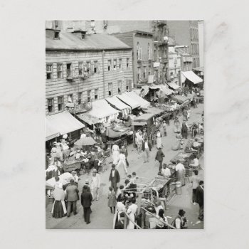Jewish Market  1890s Postcard by Photoblog at Zazzle