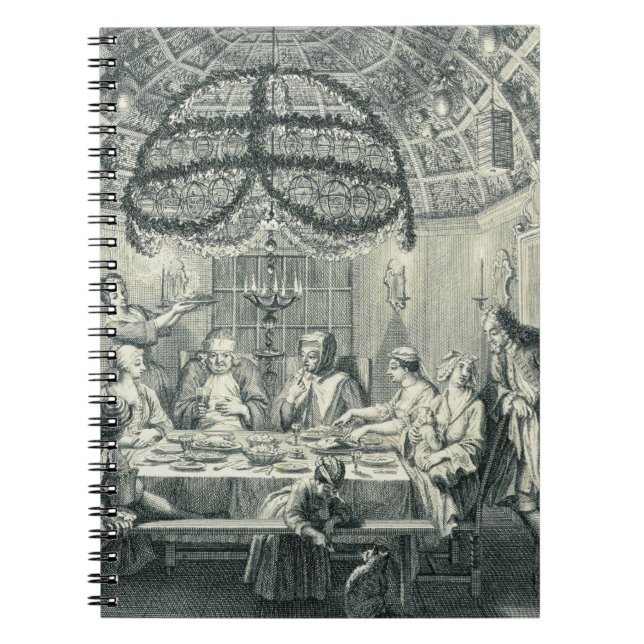 Jewish Meal During the Feast of the Tabernacles, i Notebook (Front)