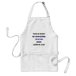 jewish mom, awesome adult apron
