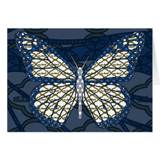 Jewish Monarch Card (Front Horizontal)