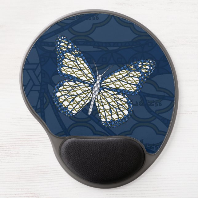 Jewish Monarch Gel Mousepad (Front)